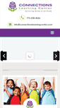Mobile Screenshot of connectionslearningcenter.com